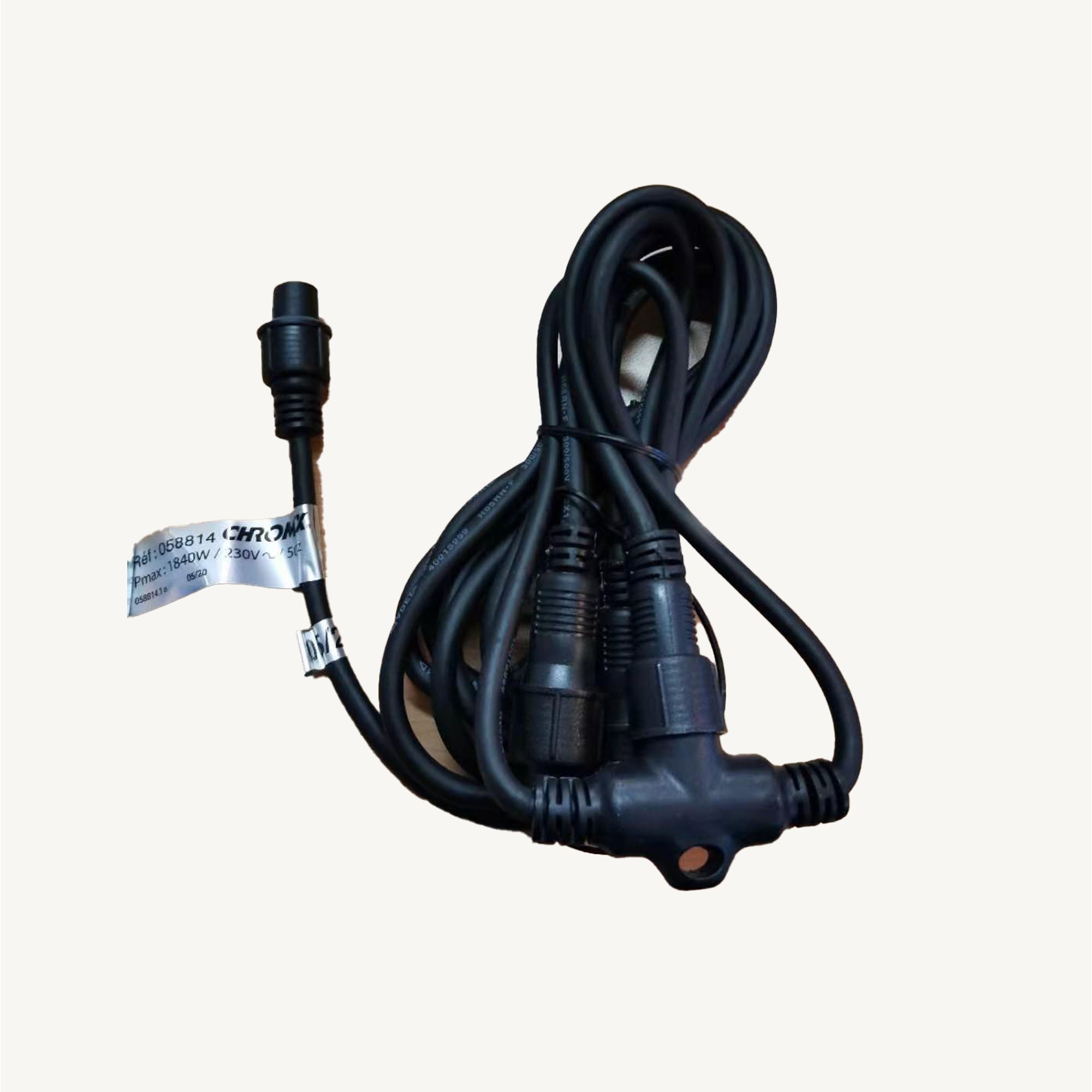 Connecteur redressé en Y L1m - 230V